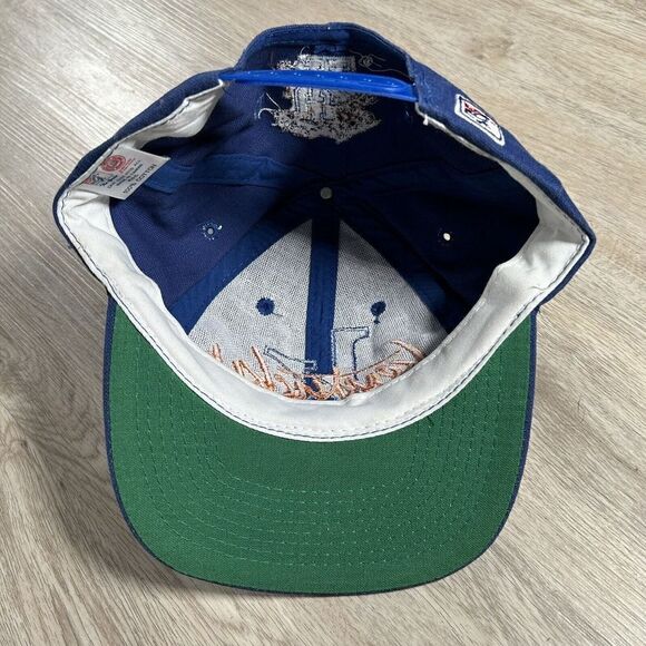 Vintage Kentucky Wildcats Hat Snapback NCAA College The Game Script Blue Cap - Picture 3 of 7